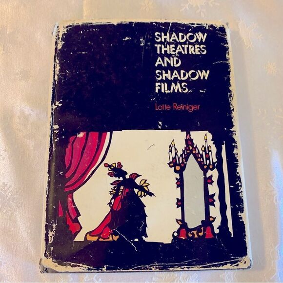 Shadow Theaters and Shadow Films Book 1979 DJ Worn - Picture 1 of 11